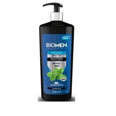 شامپو ضد شوره بیومن BIOMEN مناسب انواع مو