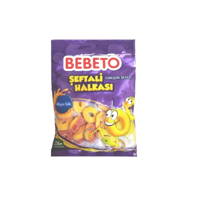 پاستیل شکری ببتو bebeto با طعم هلو ببتو