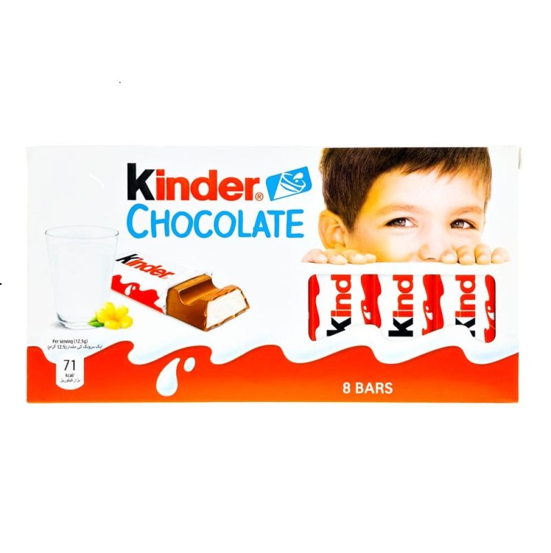 شکلات کیندر KINDER بسته 8 عددی