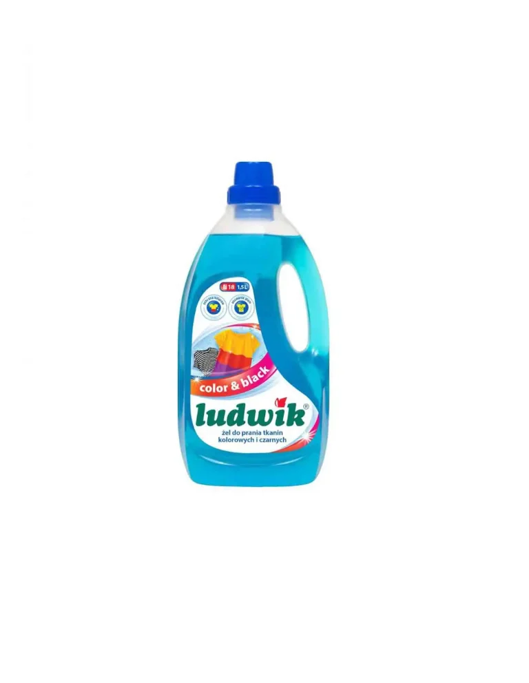 مایع لباس شویی لودویک LUDWIK مناسب لباس های تیره و روشن