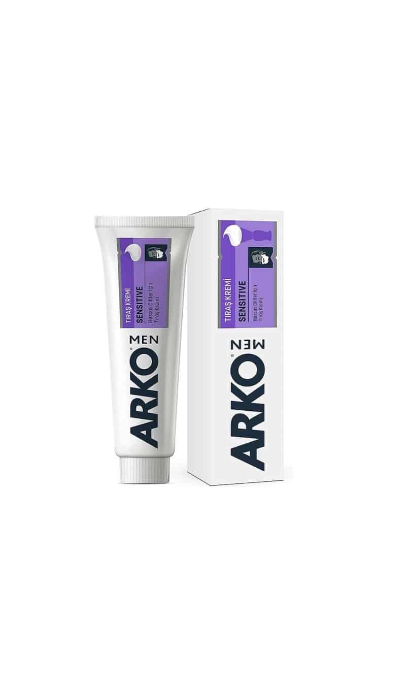 خمیر اصلاح مردانه آرکو ARKO سری SENSITIVE مدل TIRAS KREMI