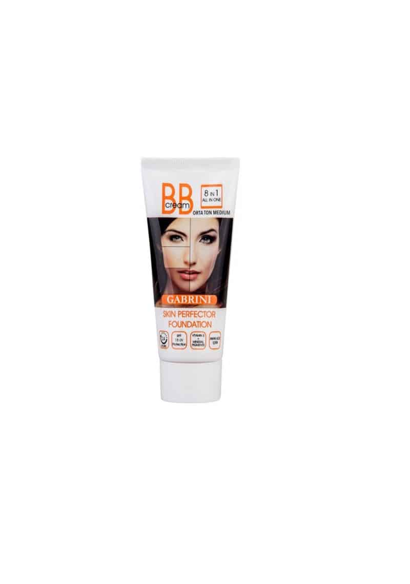 ب ب کرم گابرینی GABRINI مدل 8IN 1 با SPF 15 رنگ پوست