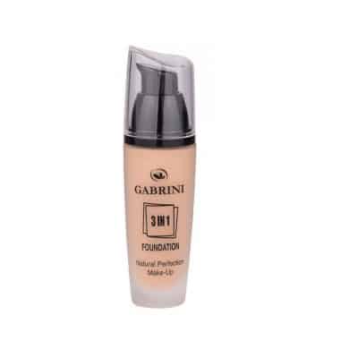 کرم پودر شیشه ای گابرینی GABRINI مدل 3IN 1 FOUNDATION شماره 03