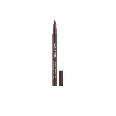 خط چشم ماژیکی گابرینی GABRINI مدل LIQUID EYELINER PEN رنگ قهوه ای