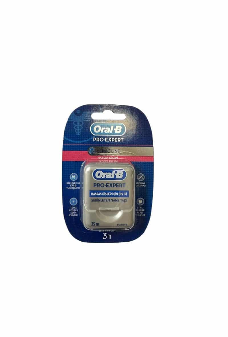 نخ دندان اورال بی ORAL-B مدل PRO EXPERT سری CLINIC LINE طول 25 متر