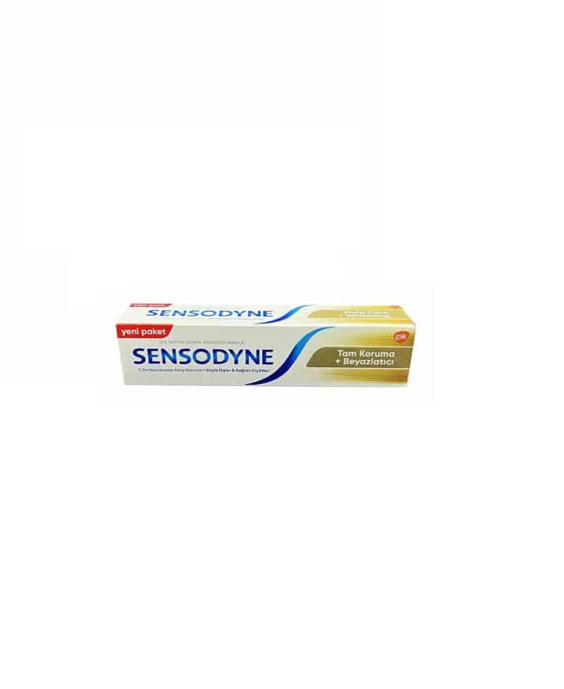 خمیر دندان سنسوداین SENSODYNE مدل TAM KORUMA + BEYAZLATICI