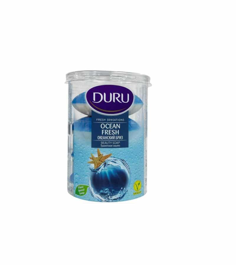 صابون لیوانی دورو DURU مدل OCEAN FRESH بسته 4 عددی