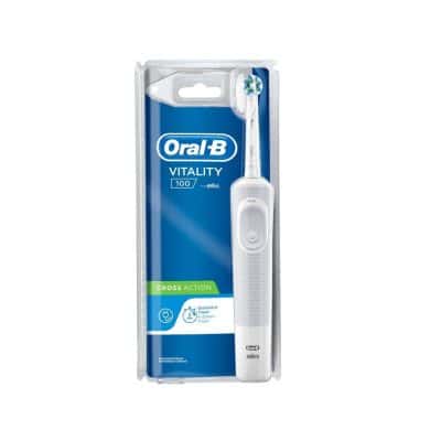 مسواک برقی اورال بی ORAL-B مدل VITALITY 100 CROSS ACTION رنگ سفید