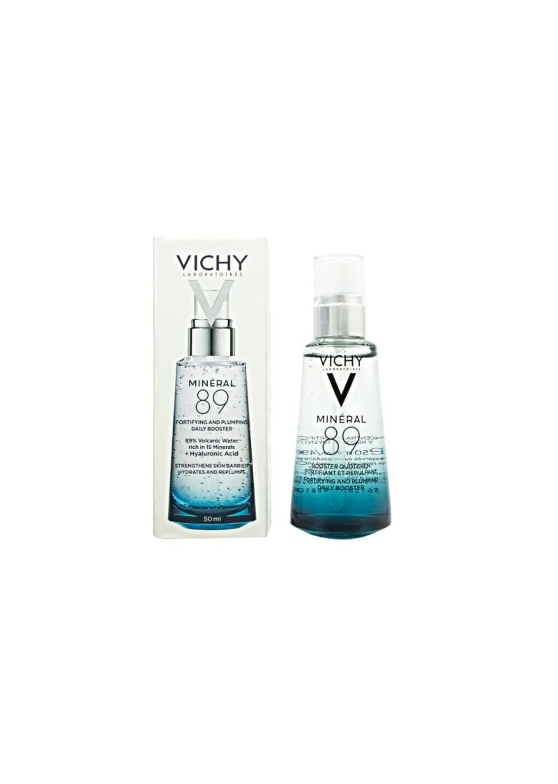 سرم آبرسان و تقویت کننده ویشی VICHY مدل MINERAL 89 حاوی هیالورونیک اسید