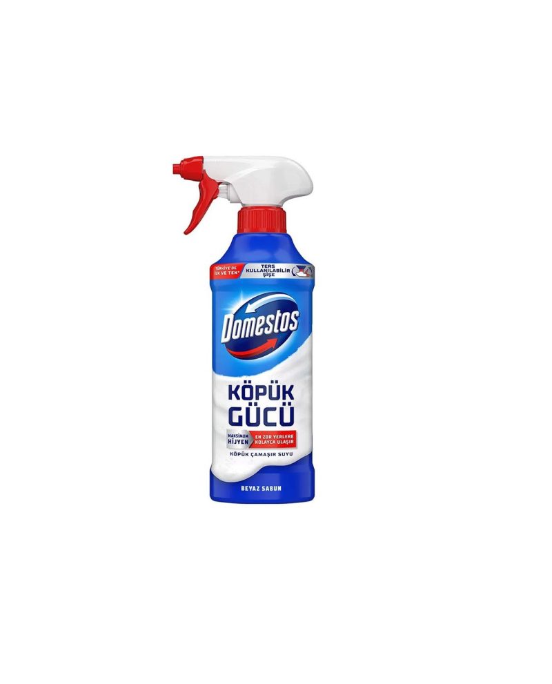 فوم سفید کننده قدرتمند دامستوس DOMESTOS مدل KOPUK GUCU با رایحه صابون سفید