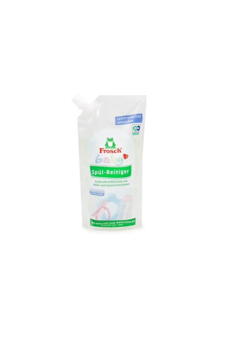 مایع استریل شیشه شیر کودک فرش FROSCH مدل پاکتی