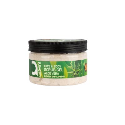 اسکراب استوینت OSTWINT مدل GENTLY EXFOLIATING ALOE VERA مناسب صورت و بدن