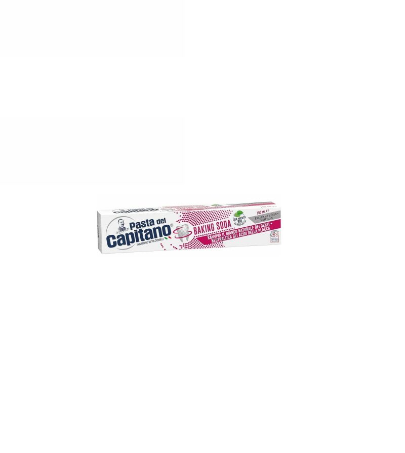 خمیر دندان پاستا دل کاپیتانو PASTA DEL CAPITANO مدل BAKING SODA
