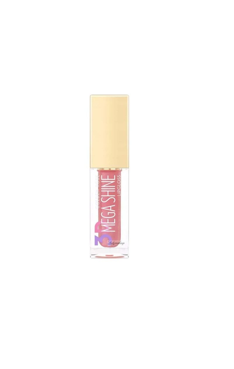 رژ لب مایع گلدن رز GR مدل 3D MEGA SHINE شماره 114