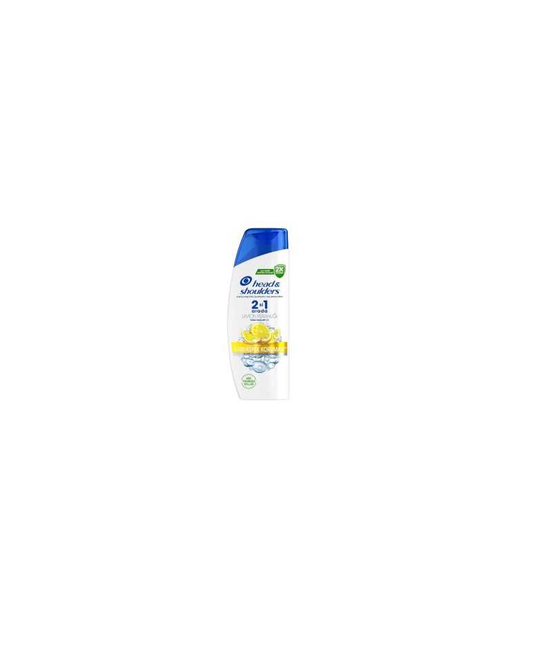 شامپو هد اند شولدرز HEAD & SHOULDERS مدل 2IN1 LIMON FERAHLIGI مناسب موهای چرب