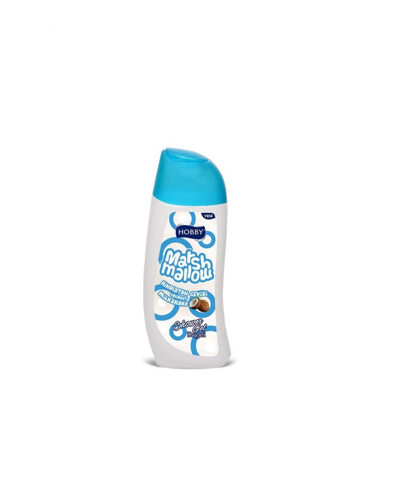 شامپو بدن هوبی HOBBY مدل MARSHMALLOW حاوی عصاره نارگیل