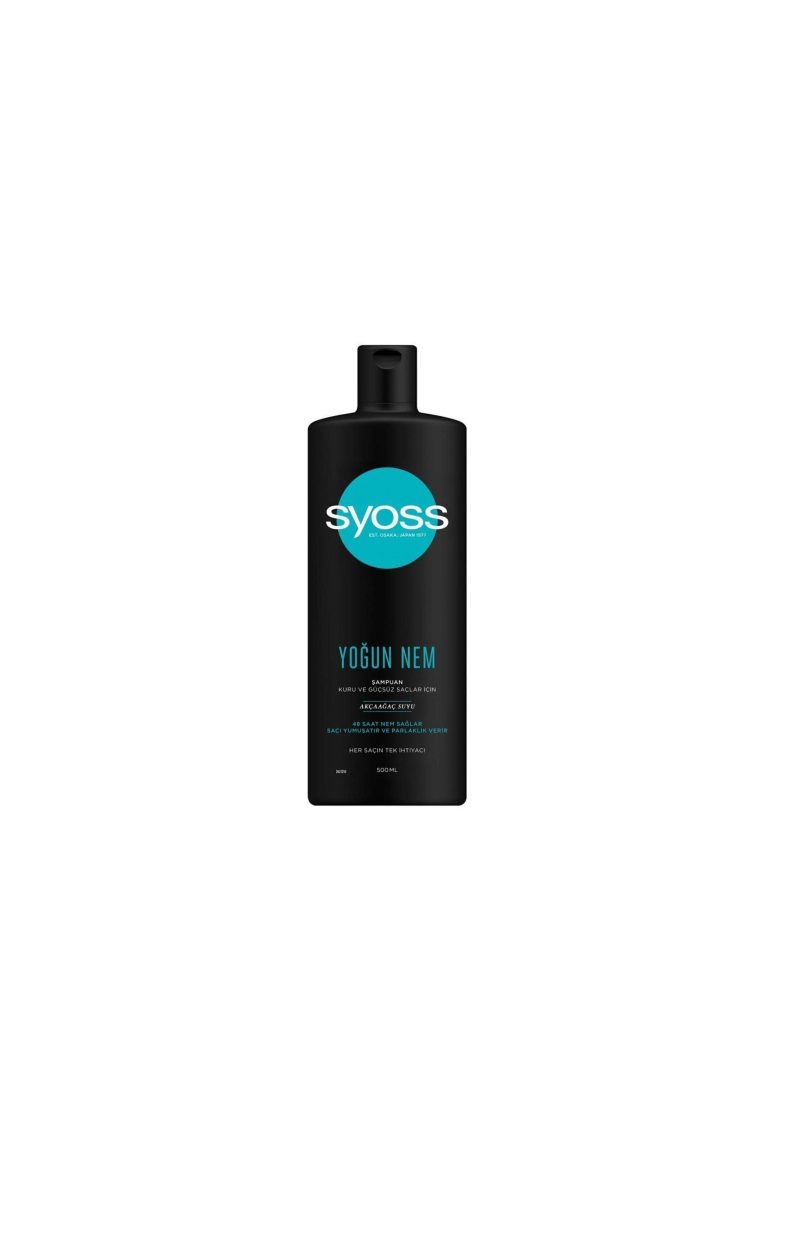 شامپو سایوس SYOSS مدل YOGUN NEM مناسب موهای خشک و ضعیف