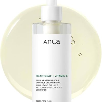 روغن پاکسازی آنوا Anua مدل Heartleaf + vitamin E