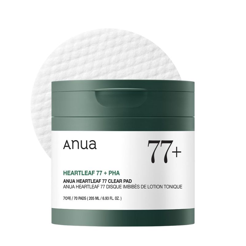 تونر پد پاک کننده و تسکین دهنده آنوا Anua سری Heartleaf 77%