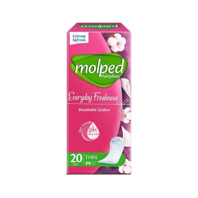 پد روزانه مولپد Molped مدل Deo Fresh بسته 20 عددی