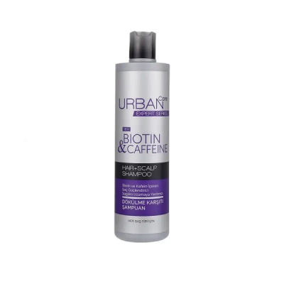 شامپو ضد ریزش اوربن کر Urban Care حاوی بیوتین و کافئین 350 میل