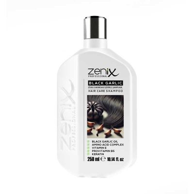 شامپو احیا کننده زنیکس Zenix حاوی عصاره سیر سیاه 250 میل