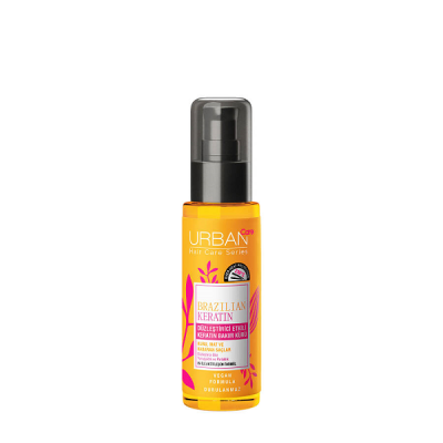 اسپری شیر مو اوربن کر Urban Care مدل Brazilian Keratin حجم 75 میل
