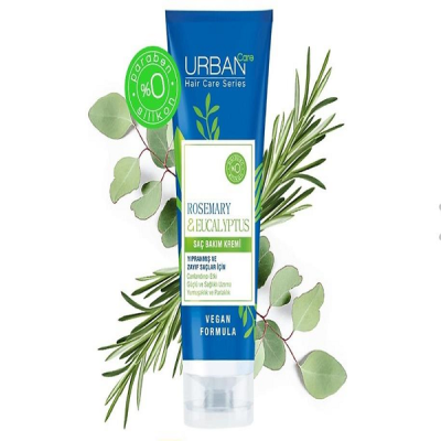 کرم مناسب موهای آسیب دیده اوربن کر Urban Care حاوی رزماری و اکالیپتوس 250 میل
