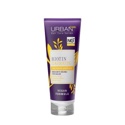 شامپو ضد ریزش اوربن کر Urban Care حاوی بیوتین و کراتین 250 میل