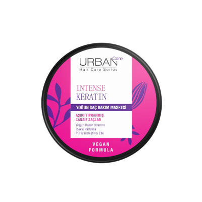 ماسک مو کراتینه اوربن کر UIrban Care مدل Intense Keratin حجم 230 میل