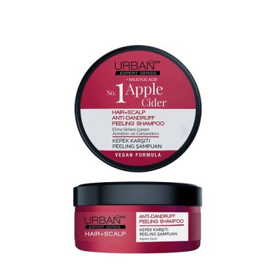 شامپو اسکراب مو و پوست سر ضد شوره اوربن کر Urban Care مدل Salicylic Acid Apple Cider حاوی سرکه سیب 200 میل