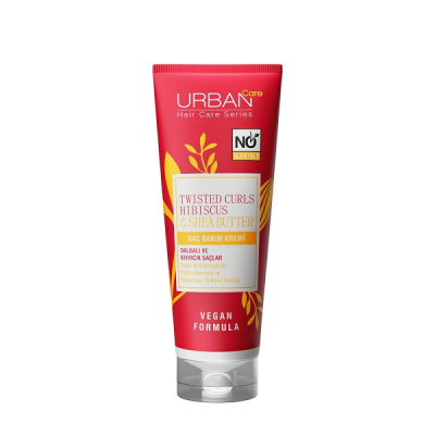 کرم مناسب موهای فر و حالت دار اوربن کر Urban Care حاوی Twisted Curls Hibiscus & Shea Butter حجم 250 میل