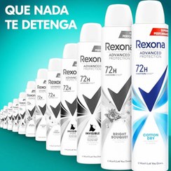 اسپری ضد تعریق زنانه رکسونا Rexona رایحه Cotton Dry حجم 200 میل