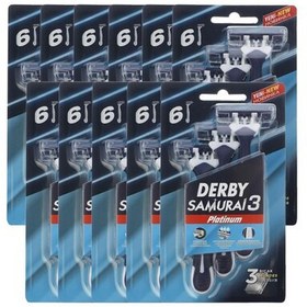 ژیلت دربی Derby سه تیغ بسته 8 عددی