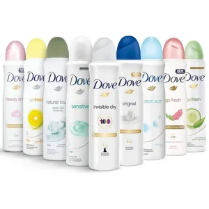 اسپری ضد تعریق زنانه داو Dove مدل Pear & Aloe Vera Scent حجم 250 میل
