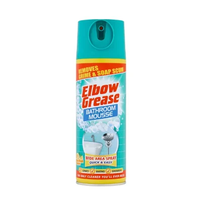 اسپری پاک کننده سرویس بهداشتی و شیرآلات البو گریس Elbow Grease حجم 400 میل