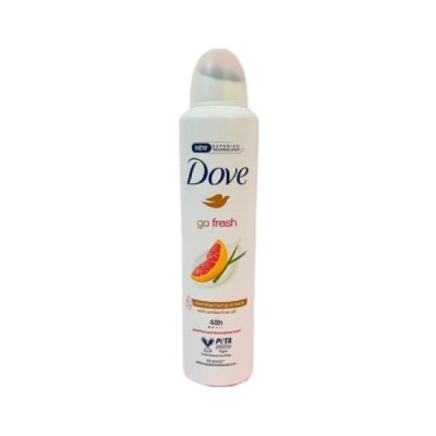 اسپری ضد تعریق زنانه داو Dove مدل Grapefruit And Lemongrass Scent حجم 250 میل