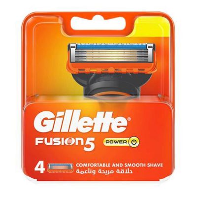 یدک ژیلت Gillette مدل Fusion 5 بسته 4 تایی