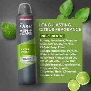 اسپری ضد تعریق مردانه داو Dove مدل Extra Fresh حجم 250 میل