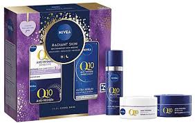 ست کرم شب نیوا Nivea مدل Radiant Skin مناسب پوست های حساس بسته سه تایی