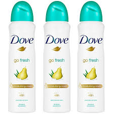 اسپری ضد تعریق زنانه داو Dove مدل Pear & Aloe Vera Scent حجم 250 میل