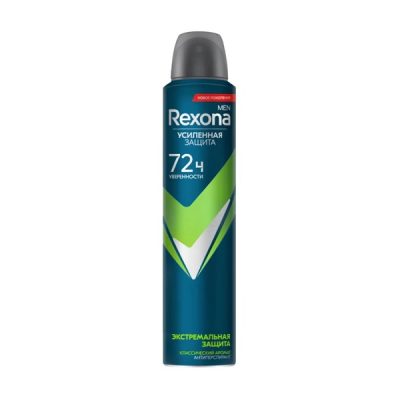 اسپری ضد تعریق مردانه رکسونا Rexona مدل Экстремальная защита حجم 200 میل