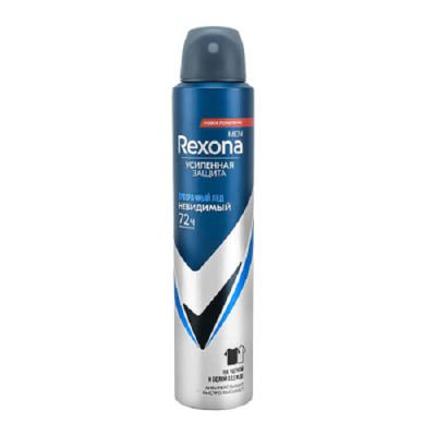 اسپری ضد تعریق مردانه رکسونا Rexona مدل Прозрачный حجم 200 میل