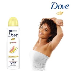 اسپری ضد تعریق زنانه داو Dove مدل Grapefruit And Lemongrass Scent حجم 250 میل