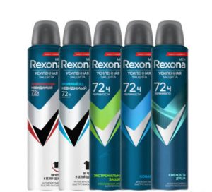 اسپری ضد تعریق مردانه رکسونا Rexona مدل Прозрачный حجم 200 میل
