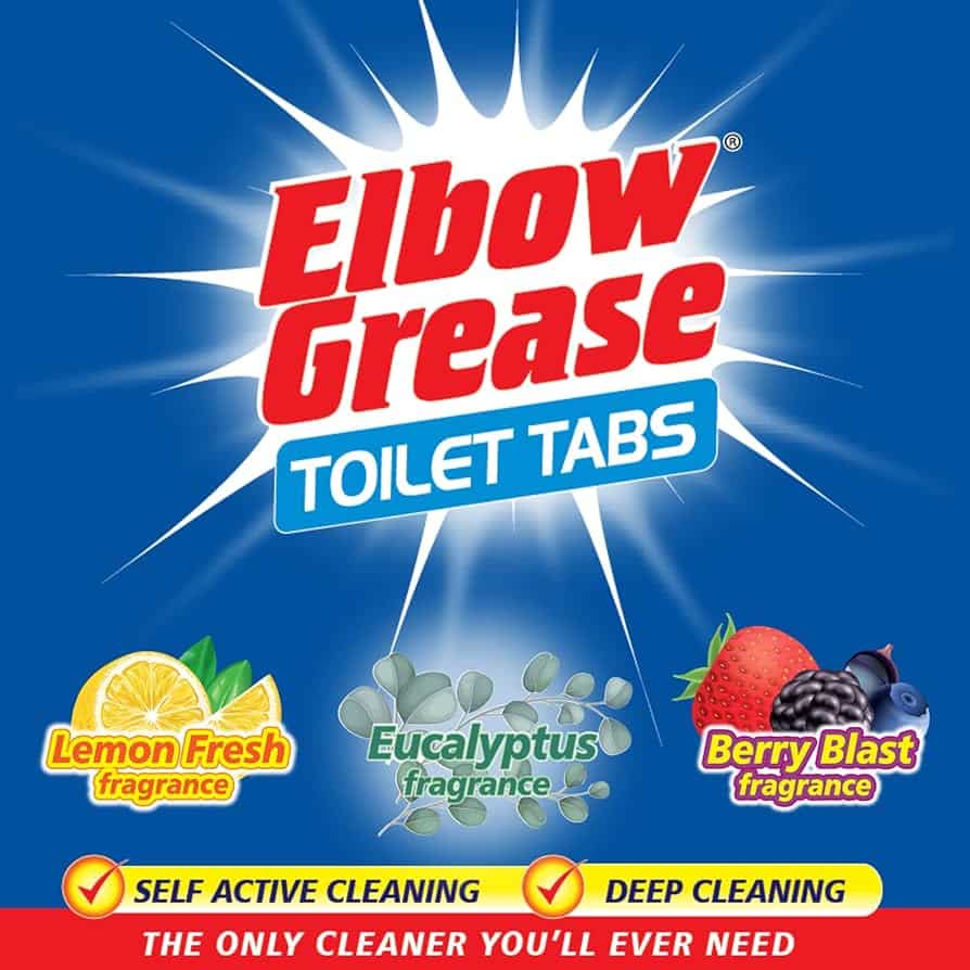 پاک کننده توالت فرنگی البو گریس Elbow Grease رایحه Berry Blast حجم 500 گرم