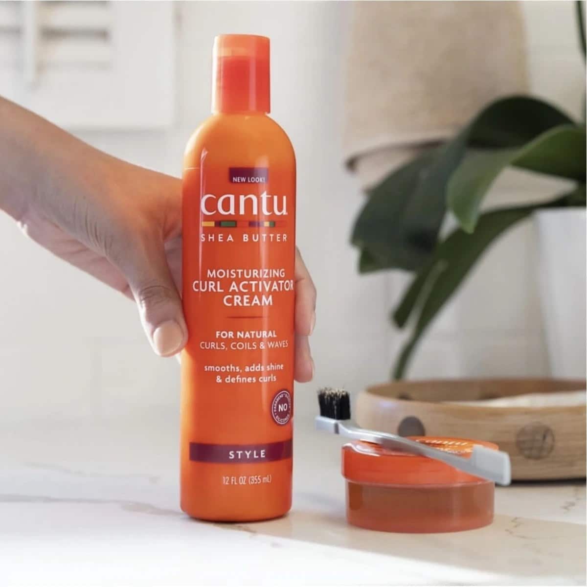کرم مو آبرسان مخصوص موهای فر کنتو Cantu حجم 355 میل