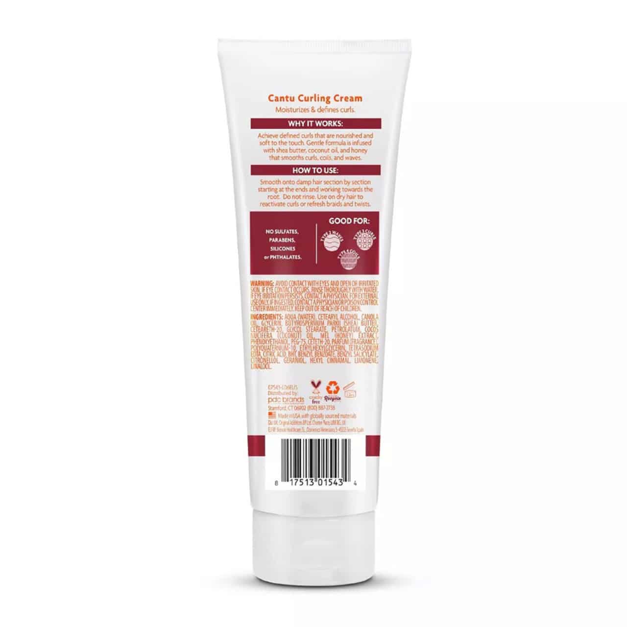 کرم مو کودک مخصوص موهای فر کنتو Cantu حجم 227 گرم