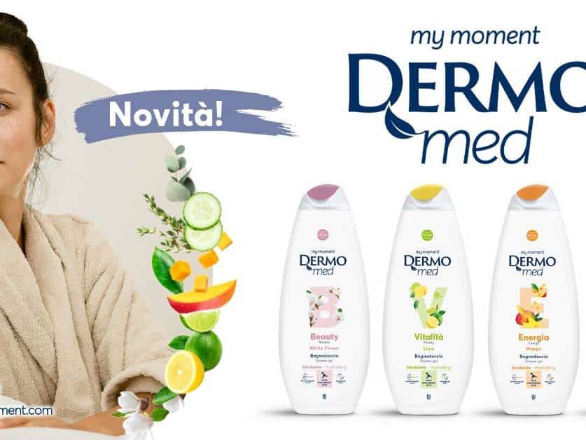 شامپو بدن درمومد Dermomed رایحه لیمو حجم 750 میل