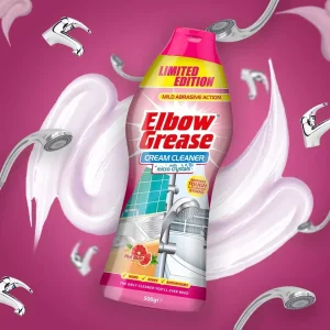 پاک کننده شیرآلات،کاشی،سرامیک و سینک البو گریس Elbow Grease رایحه پرتقال حجم 540 گرم